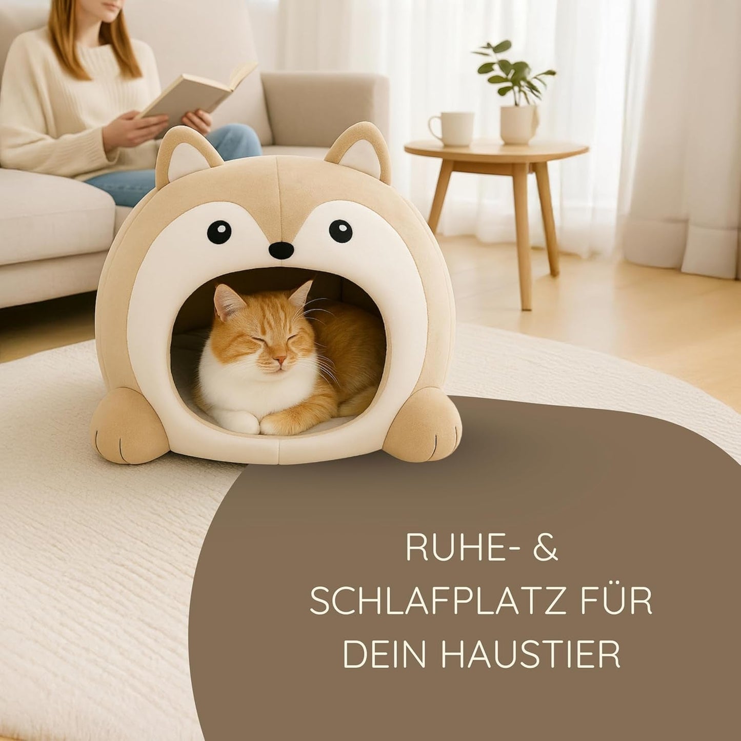 Decken und Möbel, Haustiere, Höhlen und Häuser, Katzen, Betten für Katzen, Katzenbetten, Matratzen