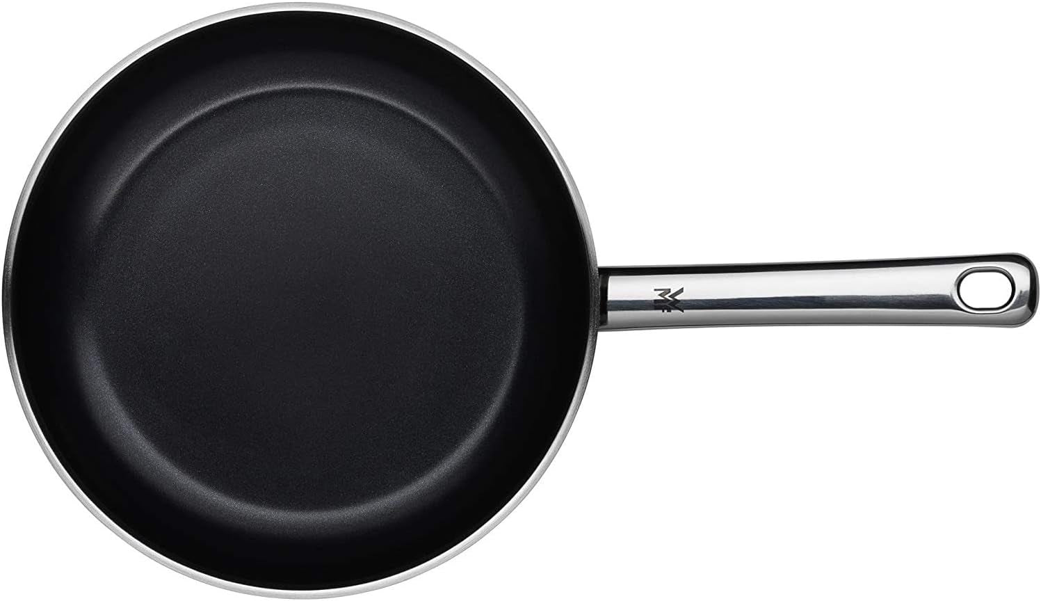 WMF Devil 2-teiliges Pfannenset, Induktionspfanne 24, 28 cm, Cromargan Edelstahl, Keramikbeschichtung, ofenfest Töpfe und Pfannen Naty Shop