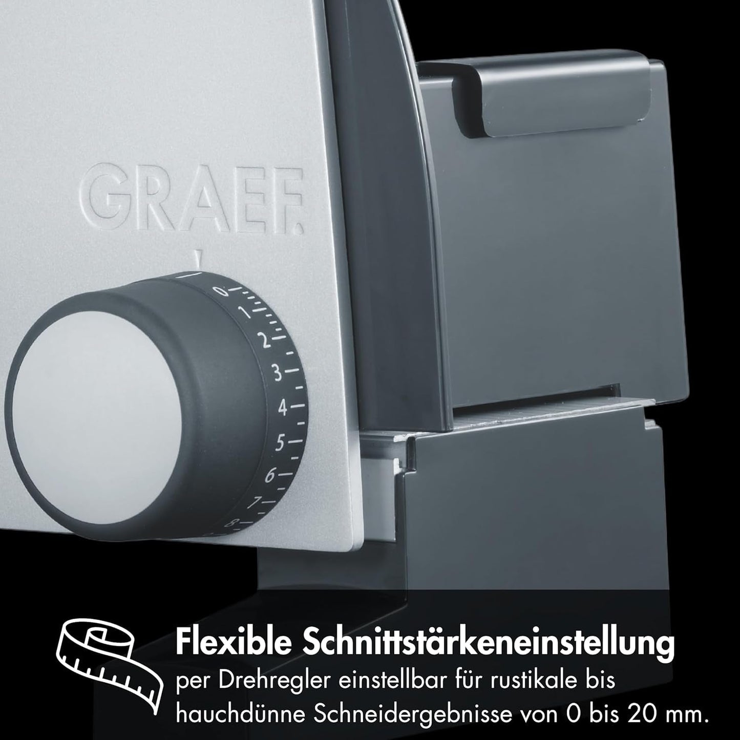 GRAEF Sliced Kitchen G50 Allesschneider für geschredderte Stücke und Allesschneider Naty Shop