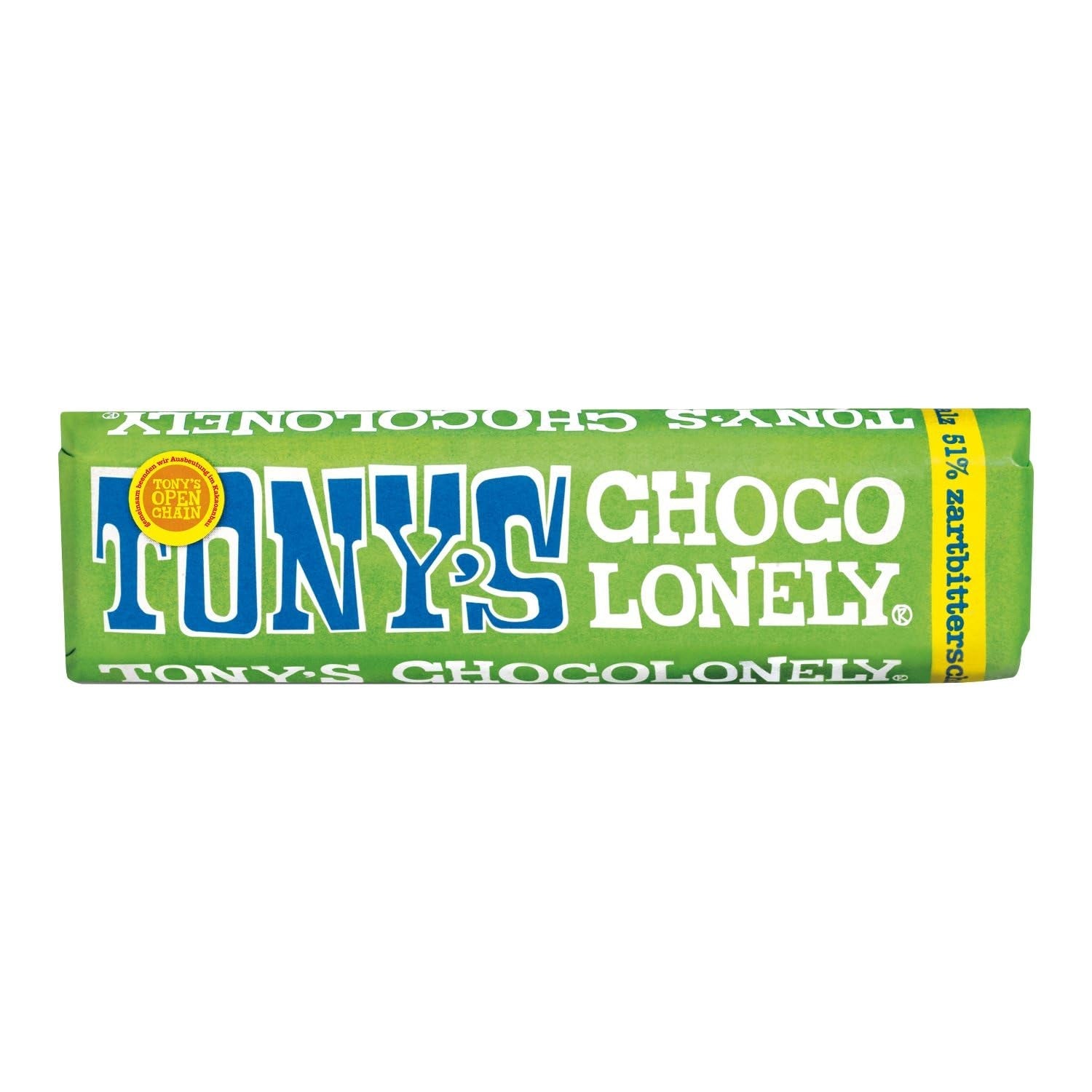 Tony's Chocolonely, Milchschokolade mit Karamell und Meersalz 47g