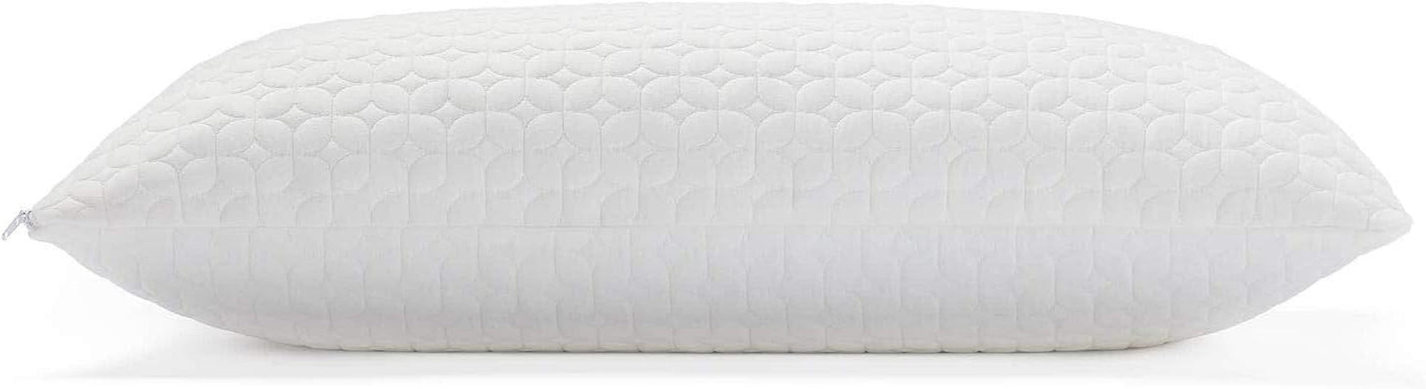 LUCID-Kissen 40 x 80 cm mit Hybridfüllung aus zerkleinertem Memory-Schaum und Mikrofaser – herausnehmbare, anpassbare Füllung – waschbarer Bezug – für Seiten-, Rücken- und Bauchschläfer. Standardkissen Naty Shop Us Standard