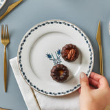 Karaca İznik Dessert-Set für 6 Personen, 18-teilig – elegantes Geschirr für köstliche Desserts