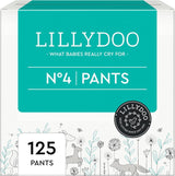 LILLYDOO hautfreundliche Hosen, Größe 5 (12–17 kg), Monatsbox (105 Stück)