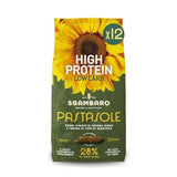 PASTASOLE , Penne Rigate mit Hartweizengrieß aus 100% italienischem Anbau und Sonnenblumenkernmehl – ​​500g – High Protein, Low Carb, Hoher Ballaststoffgehalt