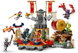 LEGO NINJAGO Tournament Arena Abenteuerspielzeug für Kinder Ninja-Spielset mit 6 Minifiguren Sammlung Bauset Geburtstagsgeschenk für 7-jährige Jungen und Mädchen 71818 Bausets Besuchen Sie den LEGO-Store
