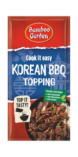 Bamboo Garden – Koreanisches BBQ-Topping | Gewürztopping zum Verfeinern von koreanischen Grillgerichten | Vegane, natürliche Zutaten | 15 g im Beutel