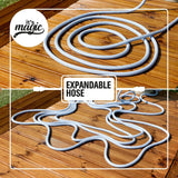Magic Blue 10 Meter knoten- und verdrehsicherer ausziehbarer Gartenschlauch mit Tasche und Sprühdüse