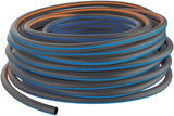 Fiskars L Wasserschlauch, UV-Schutz, druckgeprüft, Torsionssteifigkeit Level 4 (von 5), 30 m, Ø 1,3 cm (1/2"), 4,2 kg, Schwarz/Orange/Blau, 1027105