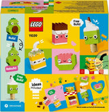 LEGO Classic Bauspaß für kreative Snacks, Lebensmittelspielzeug für fantasievolles Rollenspiel, Bauset für Jungen und Mädchen ab 4 Jahren, Cupcake, Avocado, Eis am Stiel und Taco 11039 Bausätze Besuchen Sie den LEGO-Store