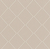 Papstar, 50 Servietten „ROYAL Collection“ 1/4-Falz 40 cm x 40 cm „Elegance“ braun, #86498 (2er Pack)