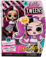 LOL Überraschung! Pre-Teen Fashion Doll Serie 4 – Jenny Rox – Enthält 15 fantastische Überraschungen und Accessoires – Tolles Geschenk für Kinder ab 4 Jahren