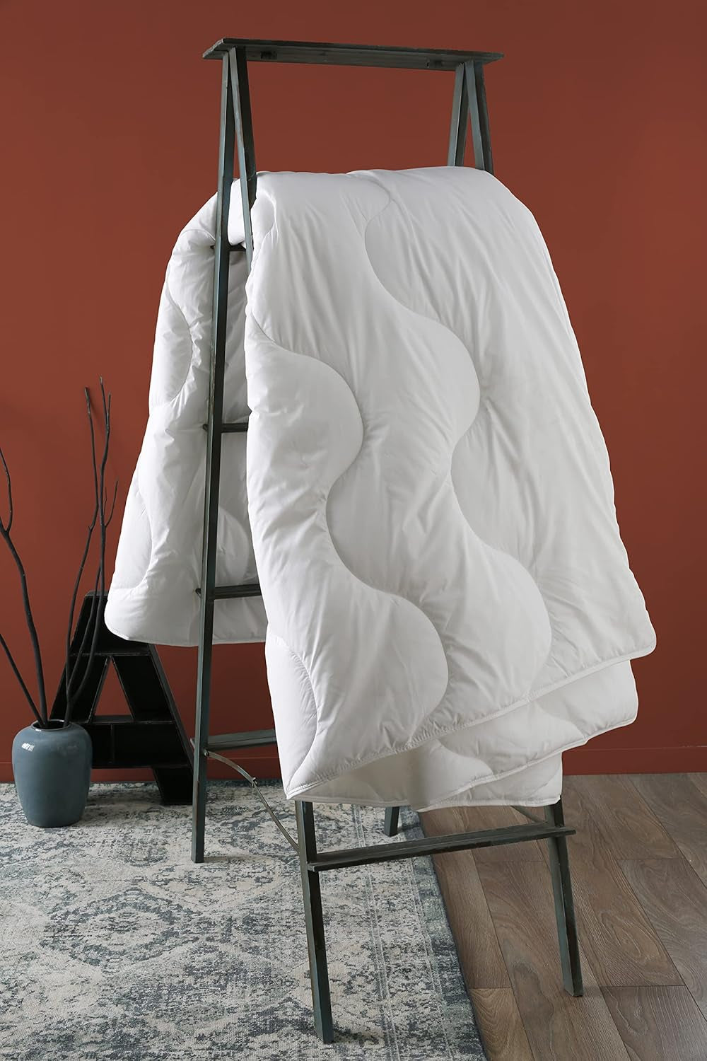 DODO Quilt Munich Basic, Polyester, weiß, 150X220 cm Steppdecken und Steppdecken Naty Shop