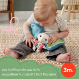 Fisher-Price Giant Ear Elephant – Entzückendes weiches Plüschtier mit extra großen Ohren, aus 90 % recyceltem Kunststoff und FSC-zertifizierter Verpackung, für Babys ab 3 Monaten, HKD63 Bebe Toys Naty Shop