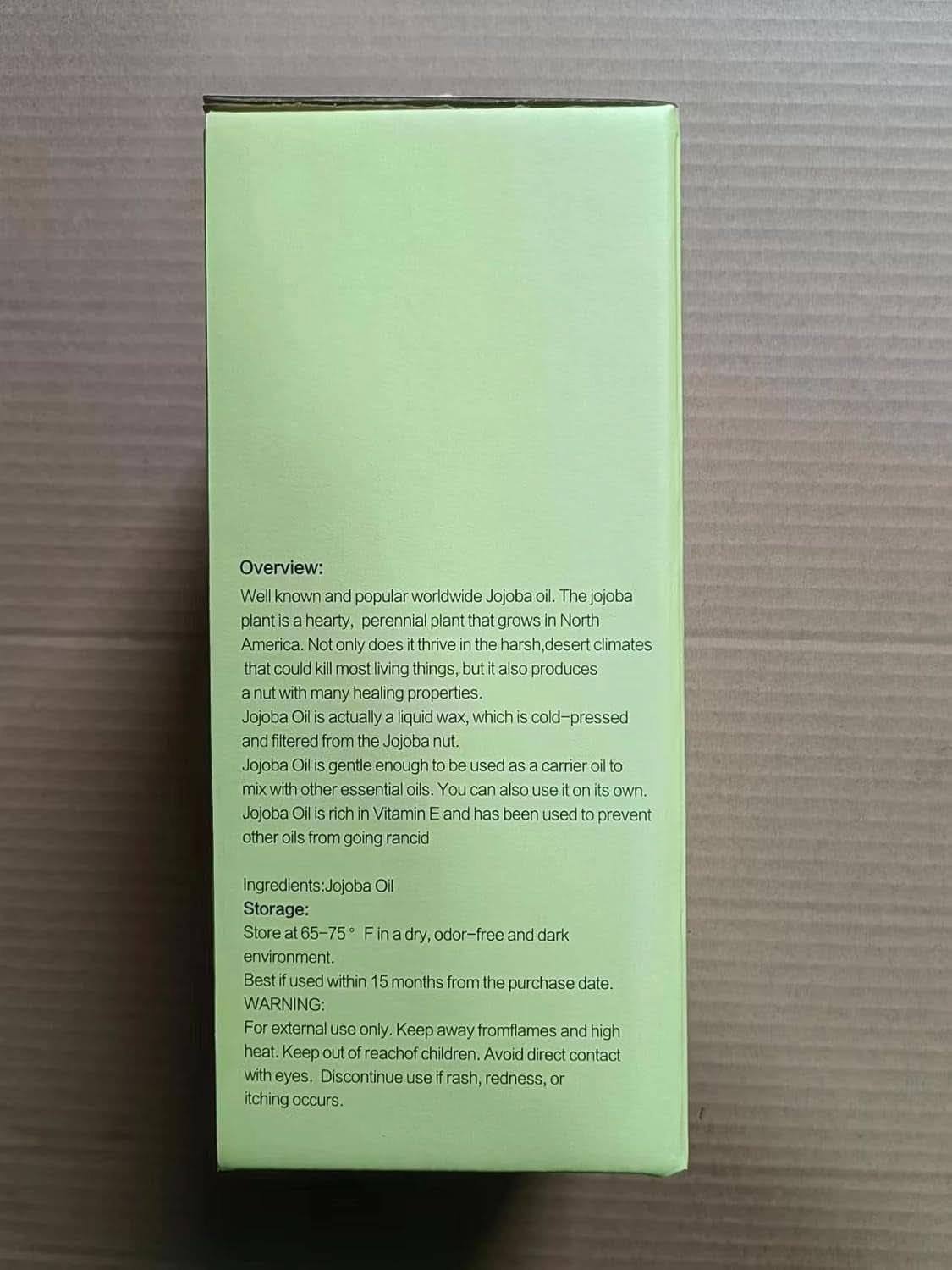 Bio-Jojobaöl 1 Liter, 100 % rein Kosmetik und Schönheit Naty Shop