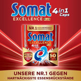 Somat Excellence plus 4In1 Caps (50 Caps), Naty Shop Spülmaschinentabs