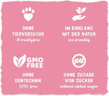 Sanabelle Freshe Mieze - Mixtray | 10 x 100g Mixpack | 4 köstliche Sorten Katzenfutter zum Probieren | Gedämpftes Nassfutter für Katzen, wie frisch gekocht