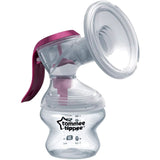 Tommee Tippee Handmilchpumpe „Made for Me“, ergonomischer Griff, BPA-frei, transparent Zubehör Essen und Stillen Bebe Naty Shop