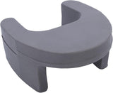 Lesekissen für Bett und Sofa, Gaming-Schoßkissen, Laptop-Schoßkissen, Gaming-Kissen mit Armlehnen und Seitentasche, für Erwachsene zum Spielen, Lesen, Fernsehen, Gaming auf der Couch