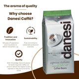 Danesi Decafeinato (entkoffeiniert), Bohnen, 1er Pack (1 x 1 kg)