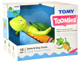 TOMY Kinder-Wasserspielzeug „Plantschi die singende Schildkröte“ mehrfarbig, hochwertiges Spielzeug für Kinder mit Musik, vereint Badespielzeug und Musikspielzeug, ab 12 Monaten! Badespielzeug für Wasserspiele Jucarii Bebe Naty Shop