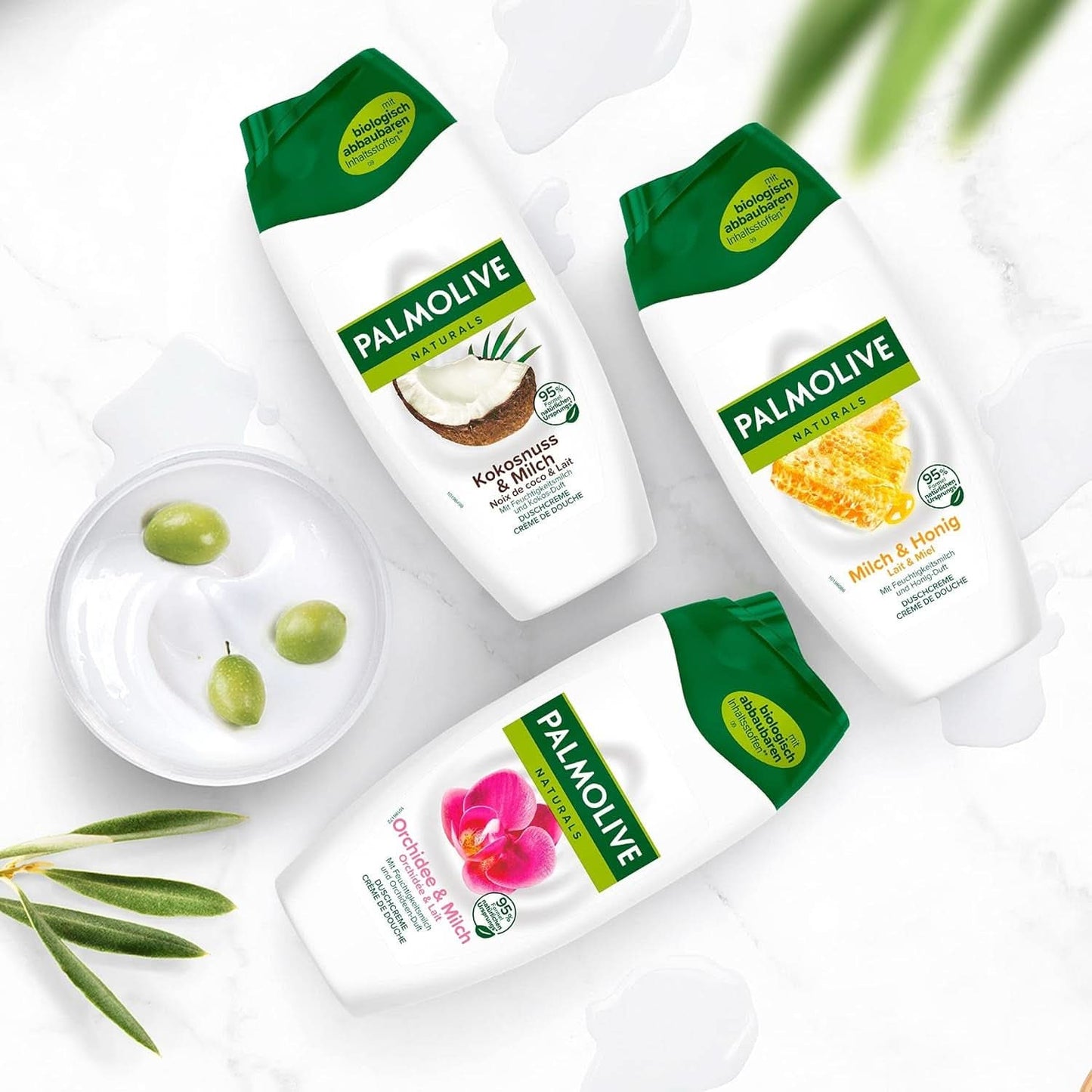 Palmolive Naturals Coconut & Milk Duschgel, 6 x 250 ml Naty Shop Dusche & Bad