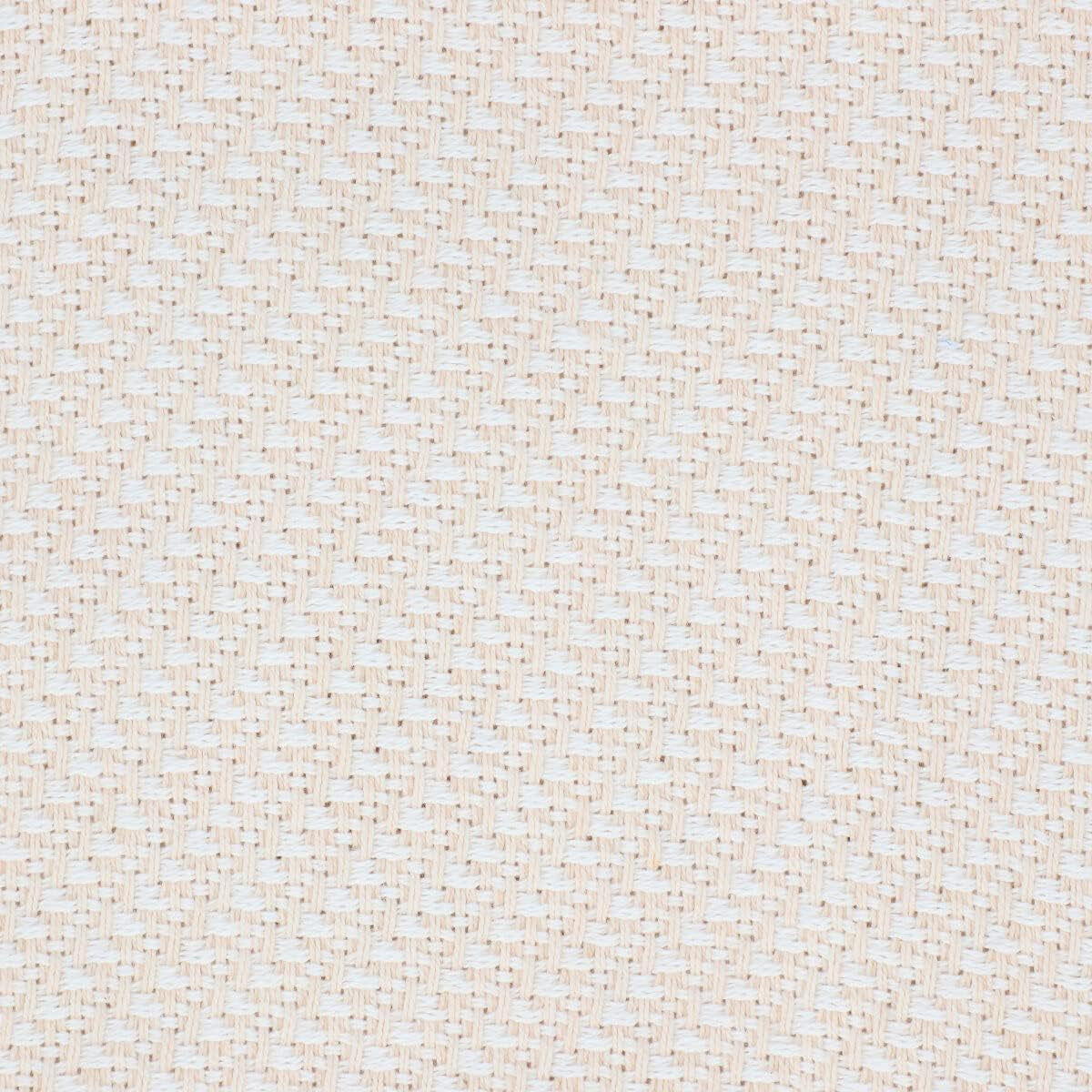HOMLA Morris Plaid Cotton Fransendecke – weiche und bequeme Decke Baumwolldecke – feiner Stoff 130 x 170 cm Ecru Betten und Decken Besuchen Sie den HOMLA-Store