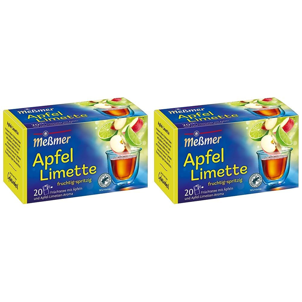 Meßmerbeeren | 20 Teebeutel | Vegan | Glutenfrei | Laktosefrei (4er Pack)