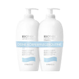 Biotherm Lait Corporel L'Original, Feuchtigkeitsspendende Körperlotion mit Plankton, 400 ml Kosmetik und Schönheit Naty Shop Körperlotion 400 ml + Duschgel 400 ml Set