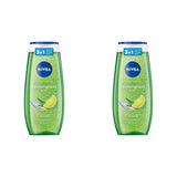 NIVEA Lemon Grass And Oil Duschgel, 250 ml Dusche und Bad Naty Shop 2 Stück x 250 ml