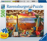 Ravensburger Puzzle 16795 – Sonnenuntergang am Strand – 500-teiliges Puzzle für Erwachsene und Kinder ab 10 Jahren mit größeren Puzzleteilen [Exklusiv bei Amazon] Puzzle Naty Shop