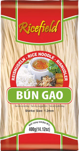 Ricefield Reisnudeln, Fadennudeln, 1,2 mm, Bun Gao (1 x 400 g)