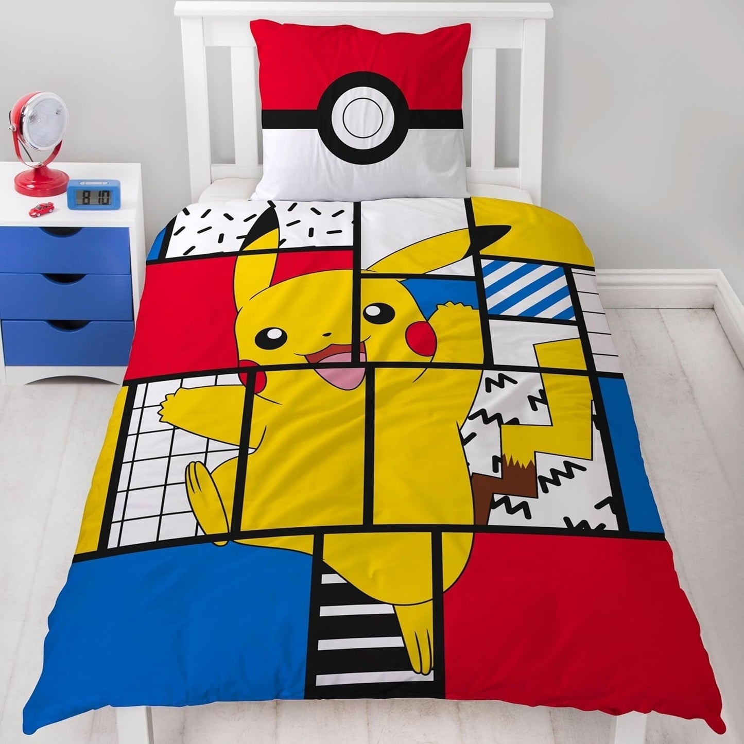 Bettwäsche für Teenager und Kinder, Pikachu, 100 % Baumwolle. Bettwäsche – Kinder Naty Shop
