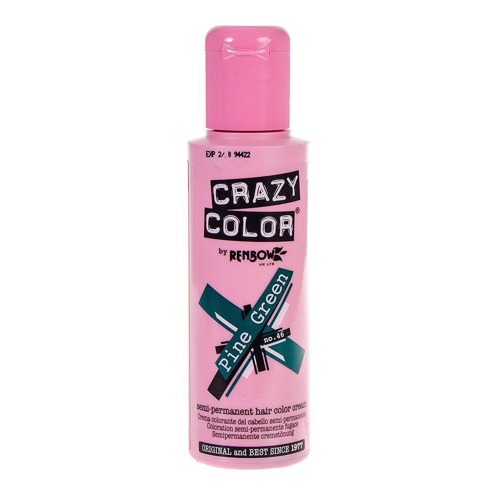 2x Semipermanente Haarfarbe 100 ml (Kieferngrün) Naty Shop Haarfärbemittel