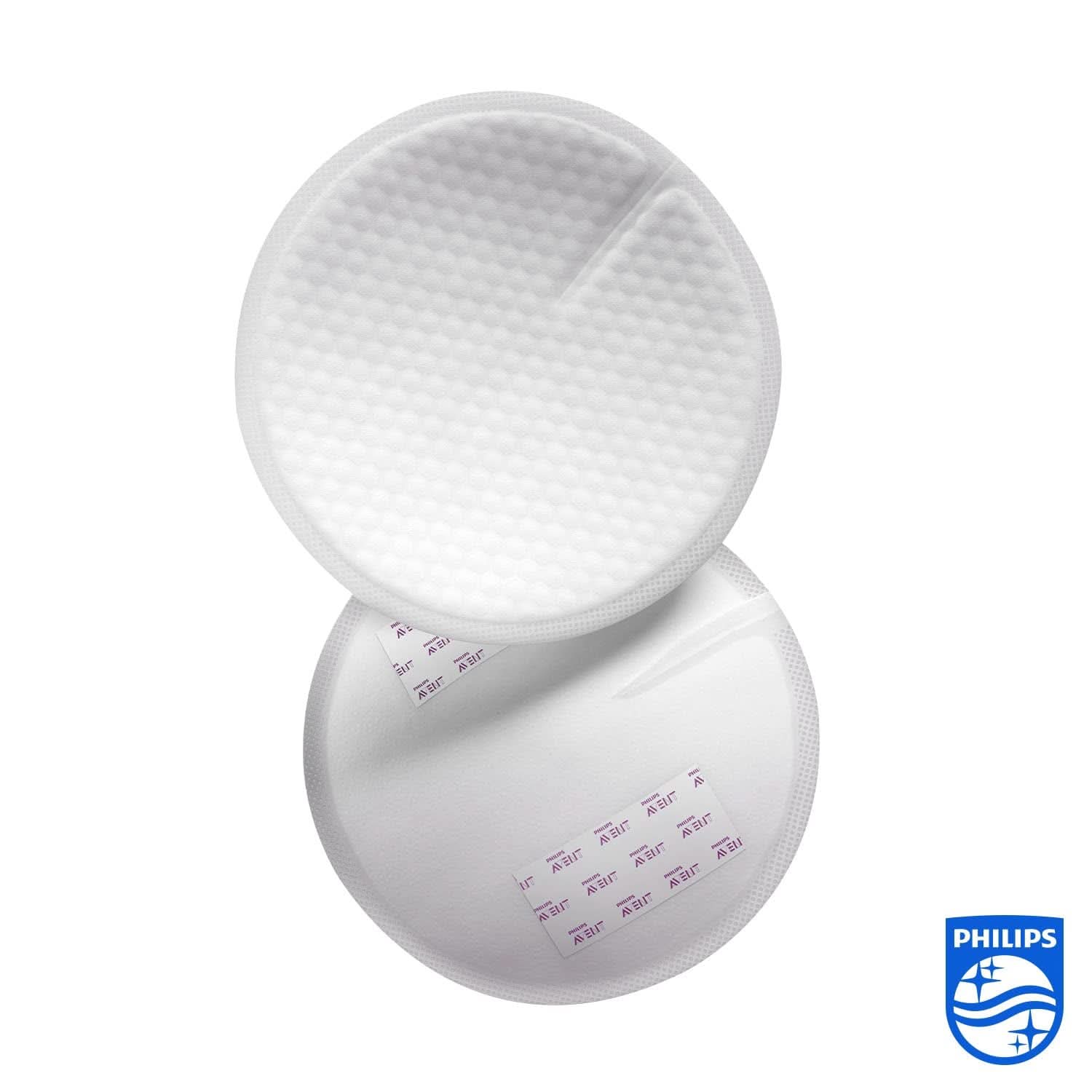Philips Avent Einweg-Stilleinlagen, Ultra-Komfort Und Sicherheit, 60 Stück, Weiß (Modell SCF254/61) Zubehör Essen und Stillen Bebe Naty Shop