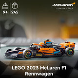 LEGO Speed Champions Mclaren Formel-1-Rennwagen 2023, Spielzeug für Jungen und Mädchen ab 9 Jahren, die gerne selbstständig spielen, baubares Fahrzeugmodell, Kinderzimmerdekoration 76919 Bausets Besuchen Sie den LEGO-Store