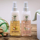 - Entwirrungsspray, Pflege, ohne Ausspülen und Silikon-, Oliven-, Shea- und Arganöle, entwirrt, repariert und pflegt - trockenes und strapaziertes Haar - 150 ml Haarentwirrungsprodukte Naty Shop