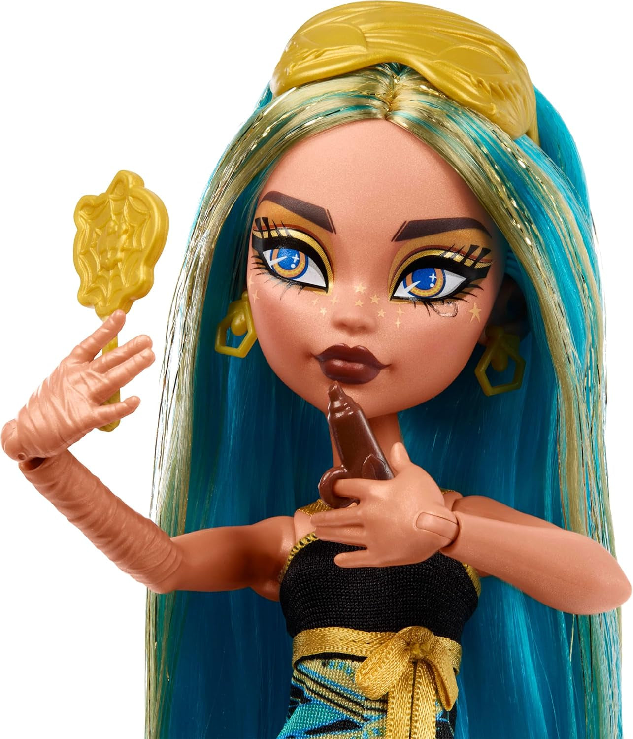 Monster High Buried Secrets Puppen und Zubehör, gemütliches Creepover-Thema mit einer Mystery-Puppe und 5 Unboxing-Überraschungen (Figuren können variieren), HYV64