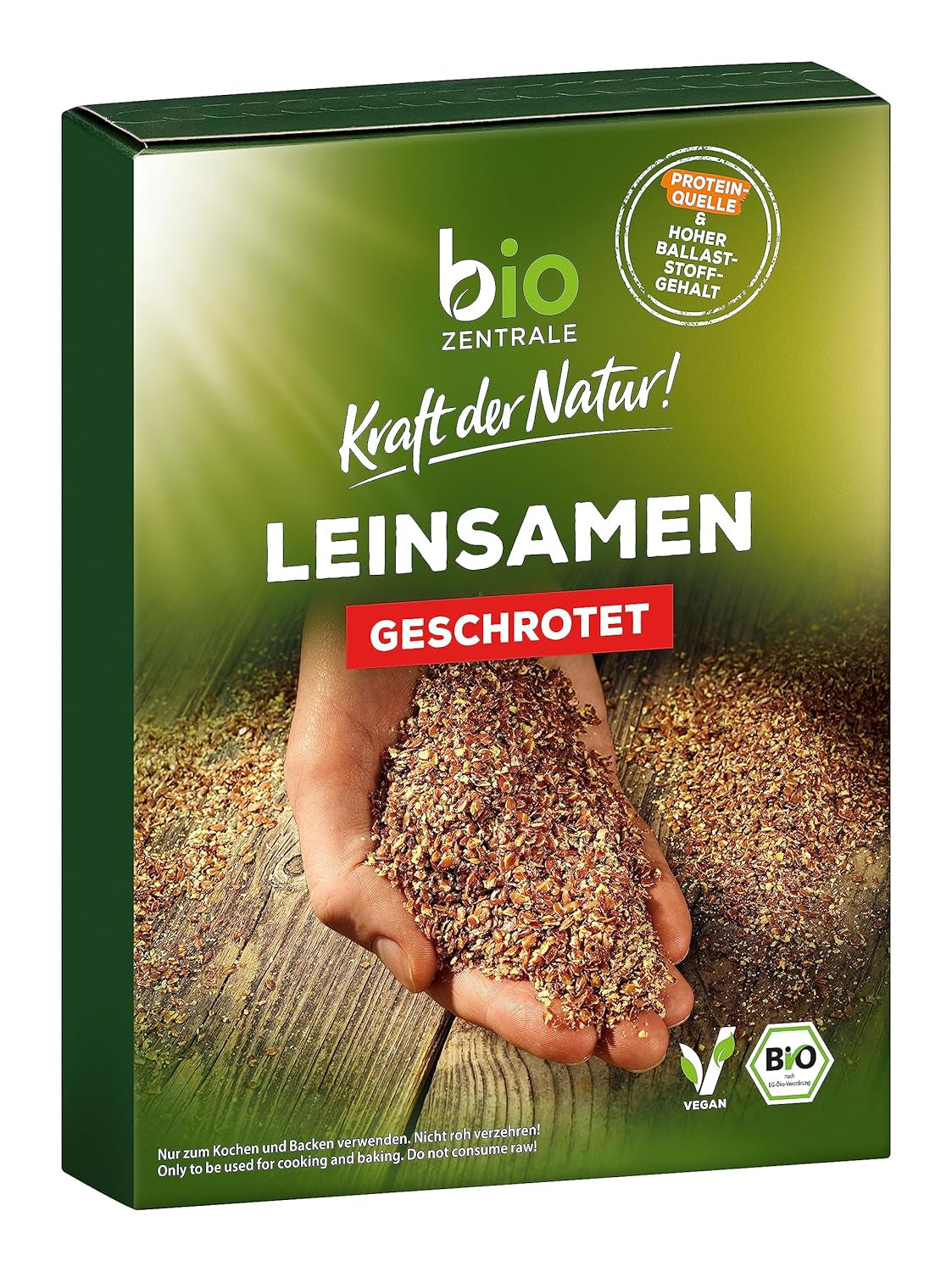 Biozentrale ganze Leinsamen | 7 x 400g Bio-Leinsamen | Ideal für Joghurt, Müsli und Brot | Alternativ zu Flohsamen, Samen aus Samen und Samen aus Chia