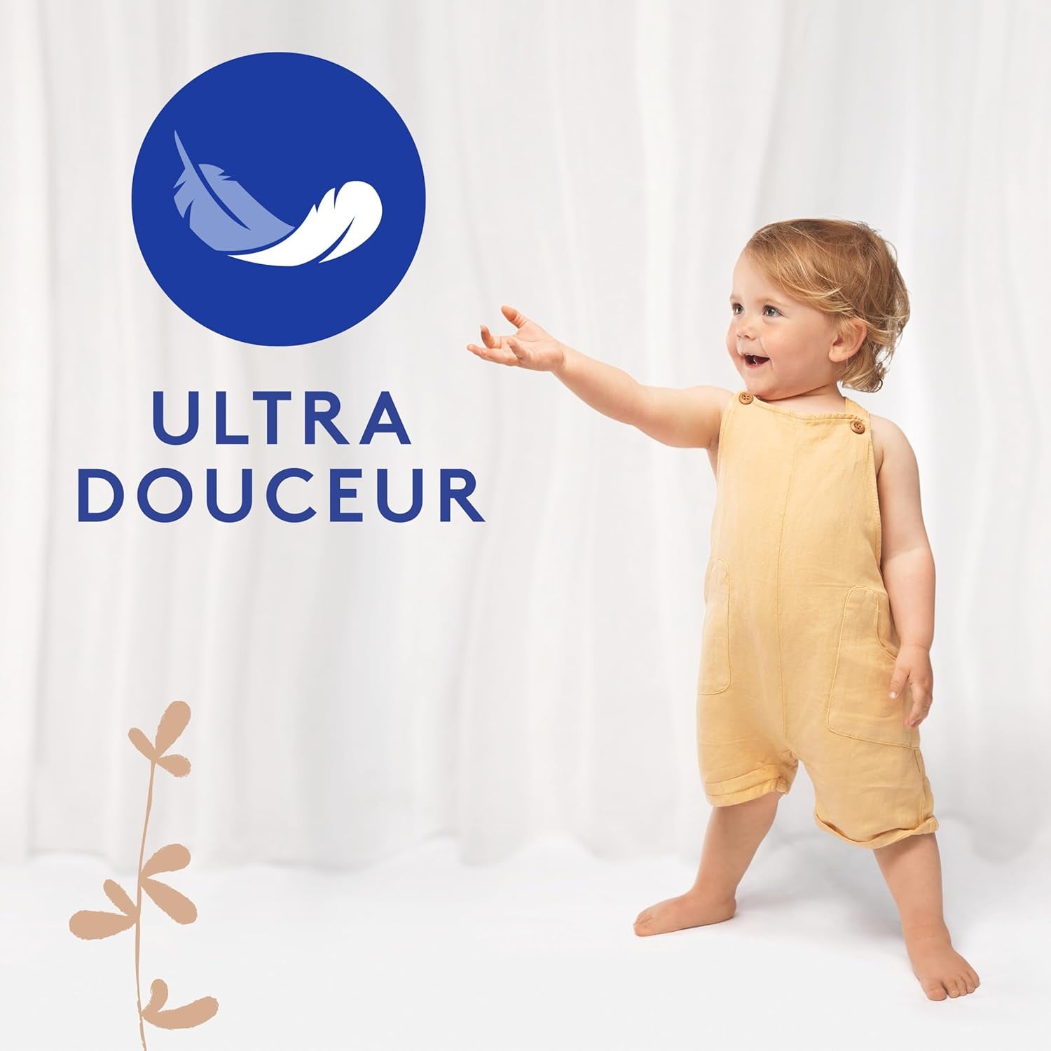 Douceur Naturelle – Höschen, Größe 6 (16–26 kg), 1-Monatspackung – 112 Höschen