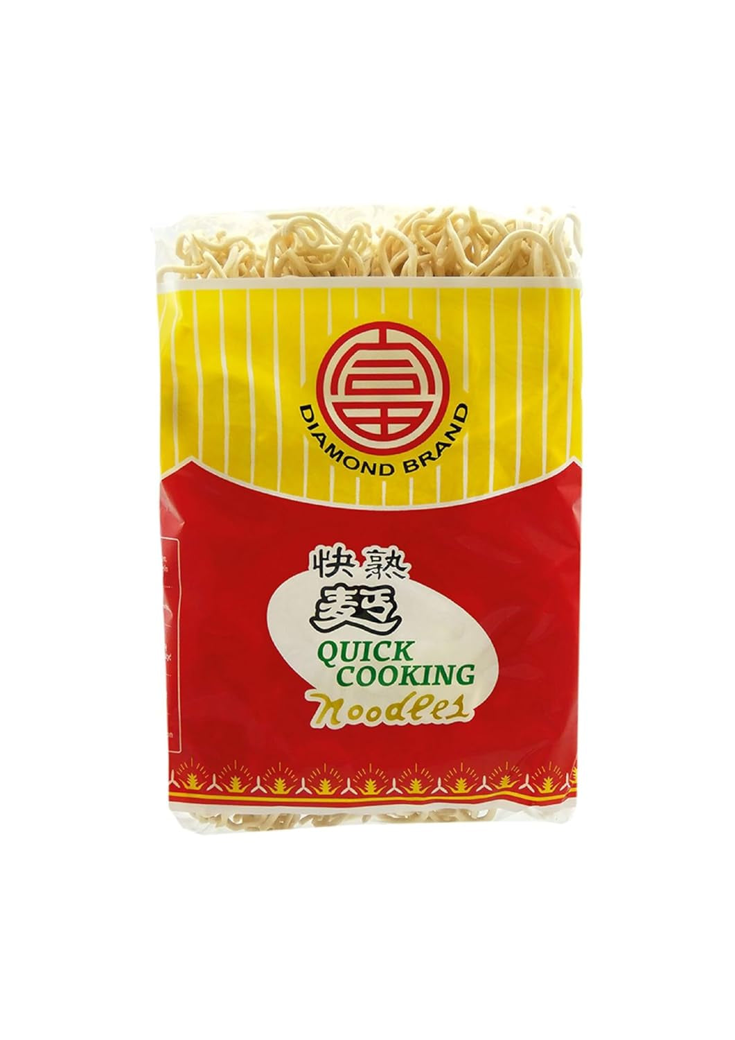 DIAMOND Instant-Nudeln ohne Ei, Instant-Wok-Nudeln aus Weizenmehl und Beilagen – 4 x 500 g