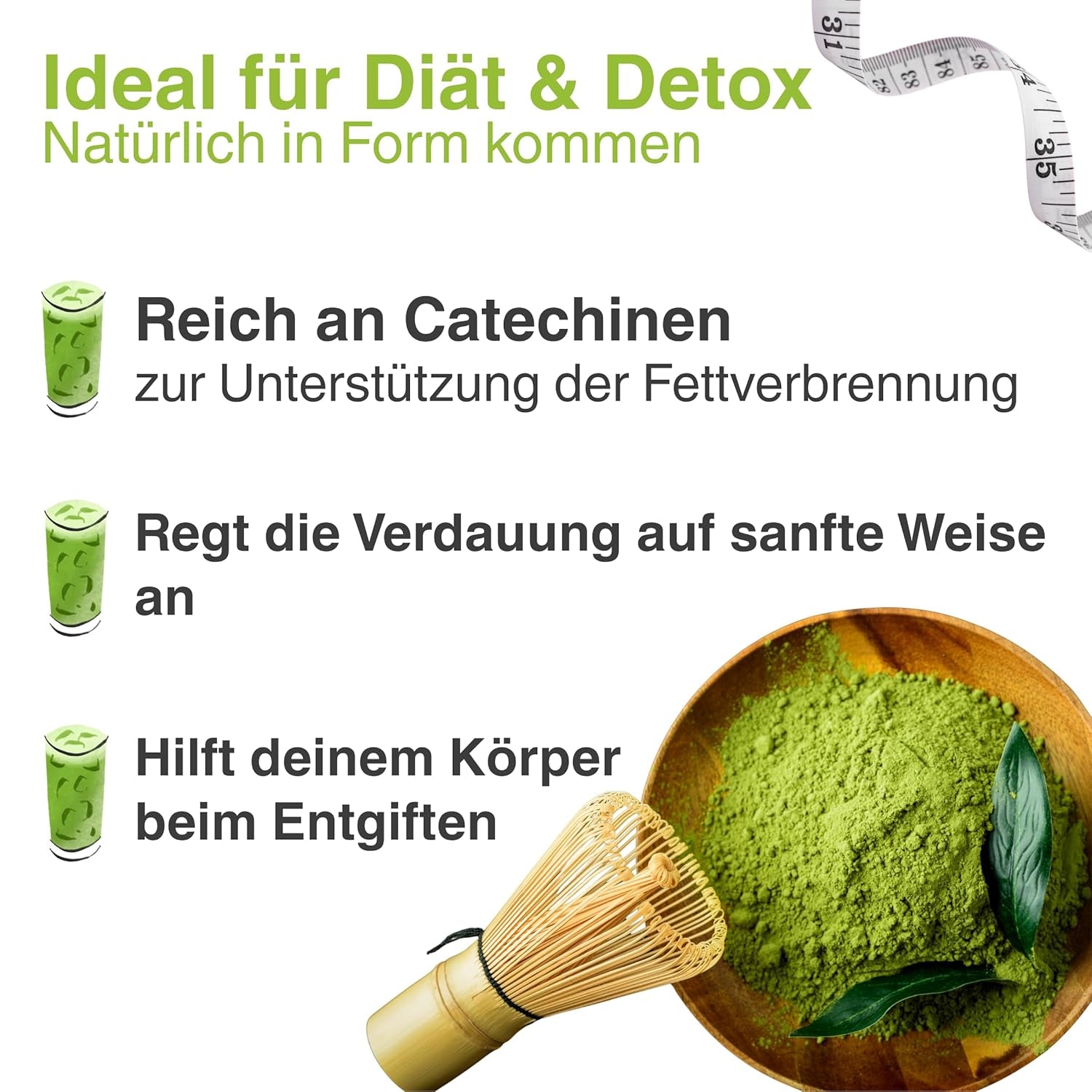 Bohyang Garden Matcha-Pulver 100 g – Premium-Grüntee aus Südkorea | Fein gemahlen und traditionsreich | Für Latte Macchiatos, Smoothies, Back- und Körperpflegerituale | Matcha-Pulver im wiederverschließbaren Beutel