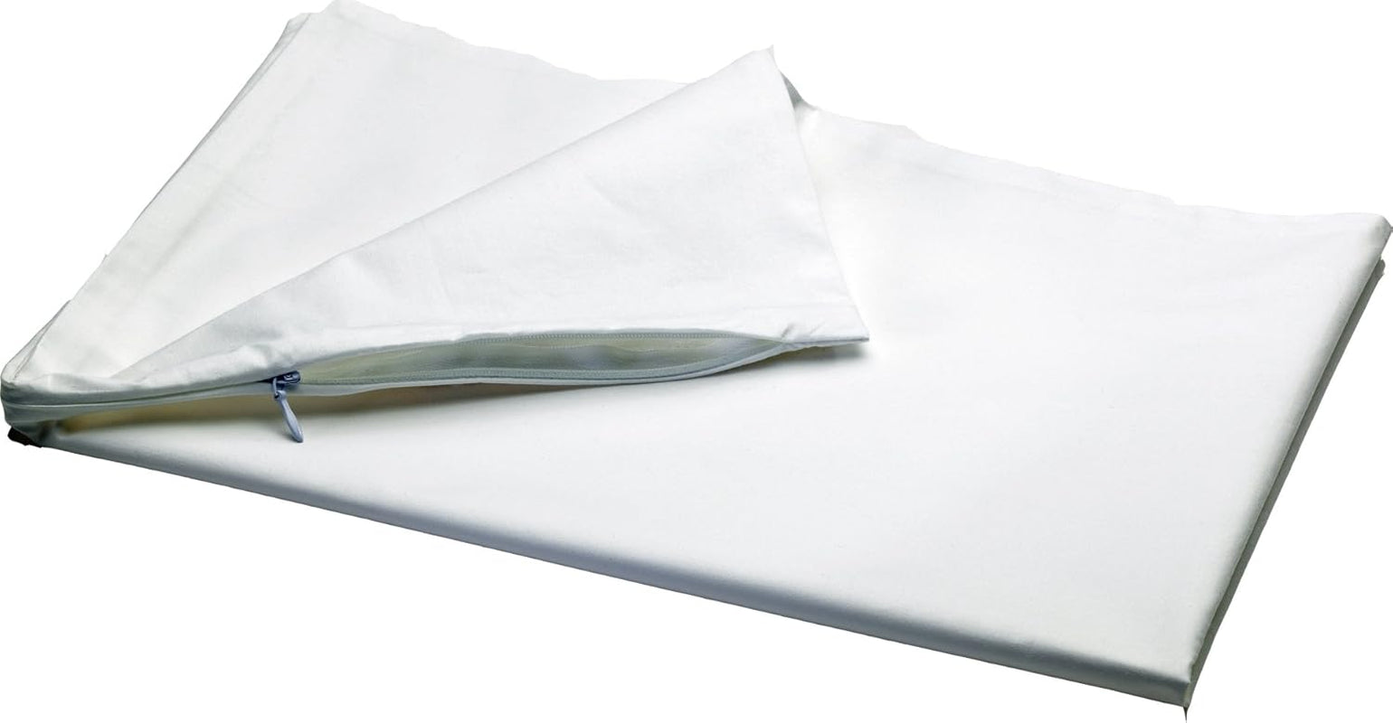 Mediflow Aloe Vera Kissenbezug, Kissenschutz, Baumwolle, weiß, 40 x 80 cm Naty Shop Standardkissen