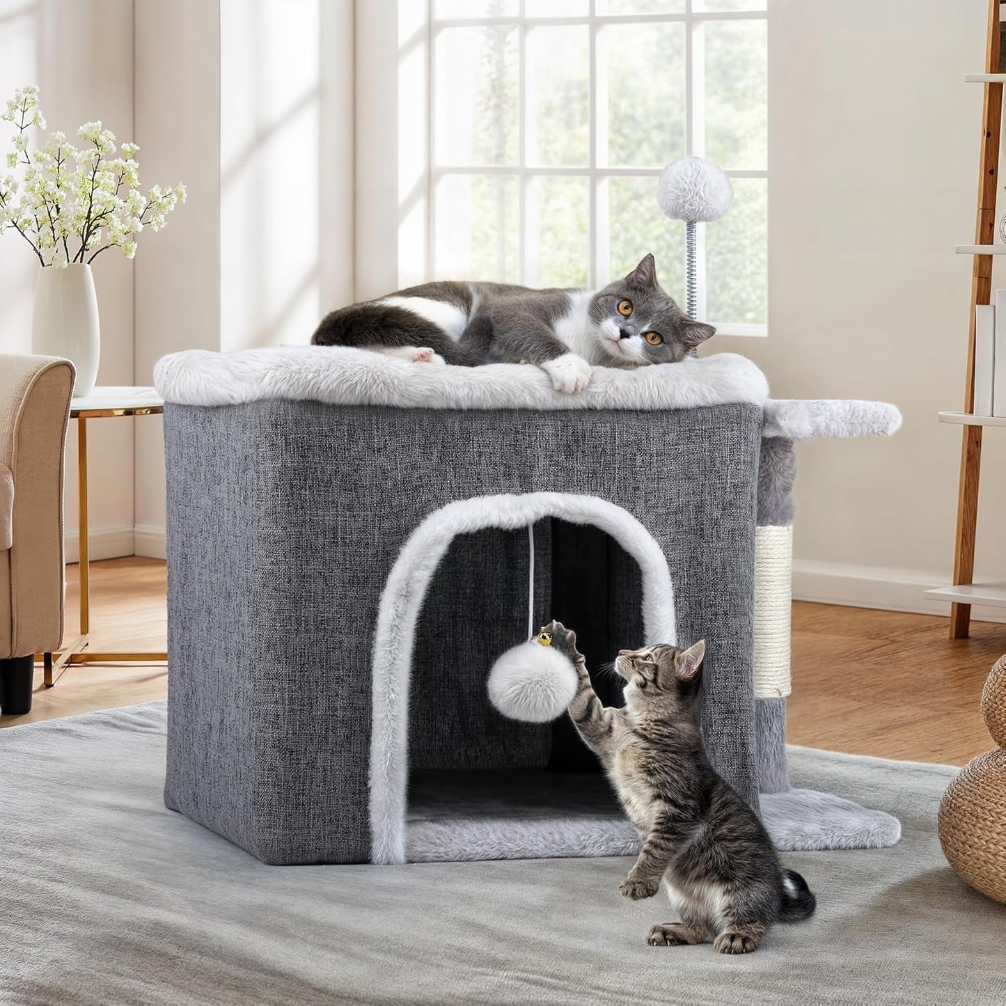 Decken und Möbel, Haustiere, Höhlen und Häuser, Katzen, Betten für Katzen, Katzenbetten, Matratzen
