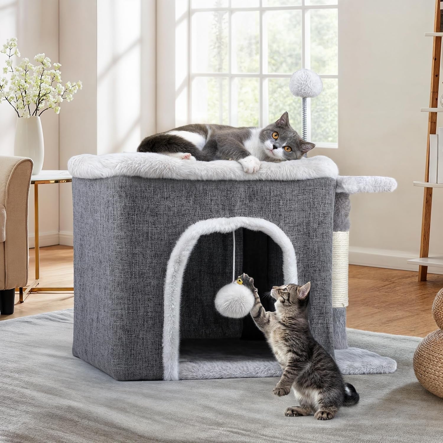 Decken und Möbel, Haustiere, Höhlen und Häuser, Katzen, Betten für Katzen, Katzenbetten, Matratzen