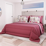 PETTI Artigiani Italiani – Winterdecke für Doppelbett, Maxi, einfarbig, doppelseitig, weiß, grau, 100 % Made in Italy. Bettdecken und Steppdecken Naty Shop Plum. Bettgröße 100 x 200: [Steppdecke 170 x 260 cm]