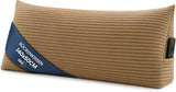 Federkissen, Rückenkissen, Samtkissen, Breite 70 cm – Lesekissen für Bett, Sofa und Sofa, großes Sofakissen, Wandkissen, Sofakissen, Lesekissen, Rückenstützkissen, hellgrau