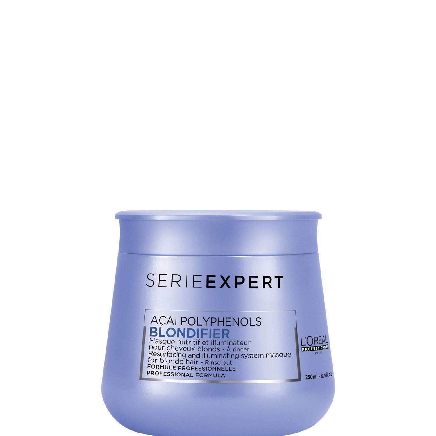 L'Oréal Professionnel | Pflegende Maske für blondes und blondiertes Haar, Açai-Fruchtextrakt, Serie Expert, Blondmaske Haarmaske Naty Shop Blondifier Mask Old