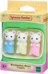 Sylvanian Families L5337 Marshmallow-Maus-Drillinge – Puppenhausfiguren Naty Shop Dolls Standardtitel