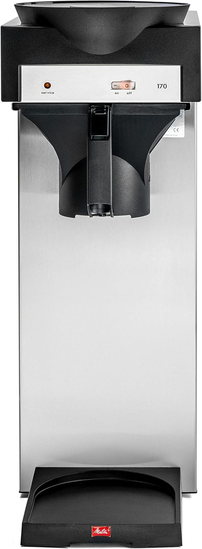 Professionelle Espressomaschine mit Filter 170 MT, isolierte Karaffe zur Aufbewahrung