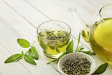 Meßmer Zitronengrüner Tee I 25 Teebeutel I Vegan I Glutenfrei I Laktosefrei (4er Pack)